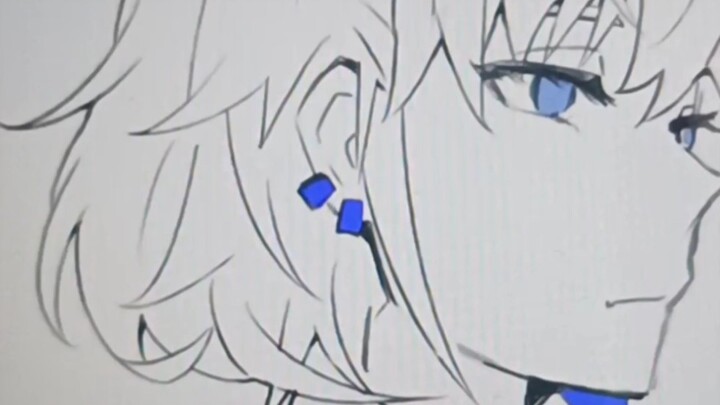 "Handsome guy, could you please turn your head?"