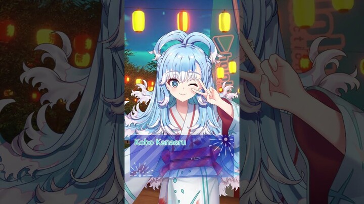 Pergi berdua sama Kobo di festival musim panas?! こぼと君の夏の一幕 #ホロサマshorts #hololivesummer2023 #shorts