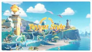 Outfit Teaser: Teyvat Style - Chromatic Summer I Genshin Impact
