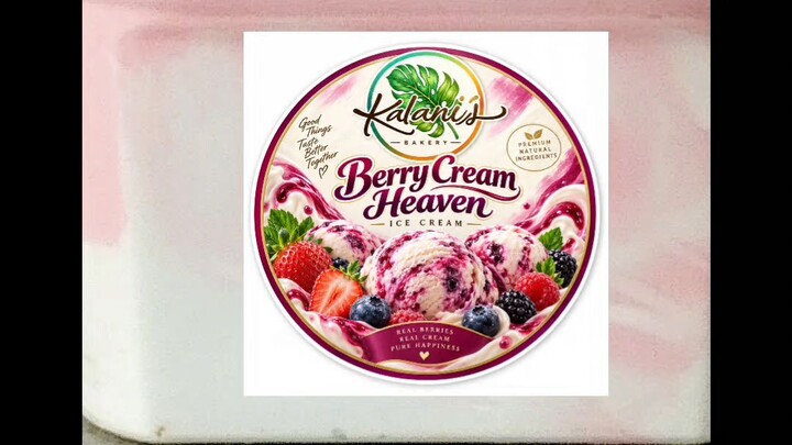 🍓🫐✨ WELCOME TO BERRY CREAM HEAVEN ✨🍦A NEW LEVEL OF CREAMY INDULGENCE HAS ARRIVED AT KALANI’S BAKE