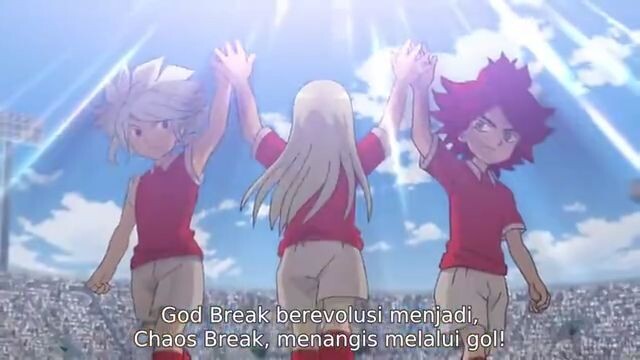 Inazuma Eleven ep84 subindo