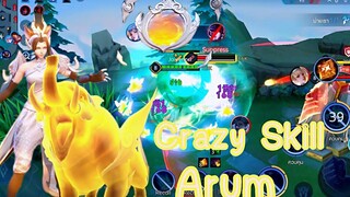 ROV - Crazy Skill Arum อรัมสกิลสุดปัง เลือดเด้งรัวๆ - Gameplay