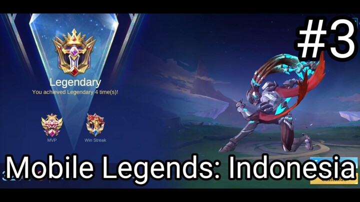 Legendary Tanpa Lawan! Sekali War Langsung Wipe Out | Mobile Legends (#BstationGamers #bestofbest)