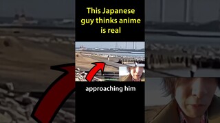 This Japanese guy thinks anime is real