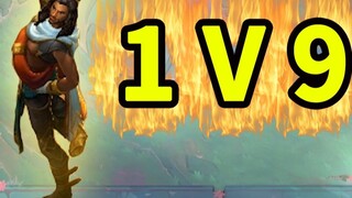3* อักชาน【1 V 9】