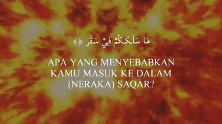 apa penyebab seseorang masuk neraka saqar?