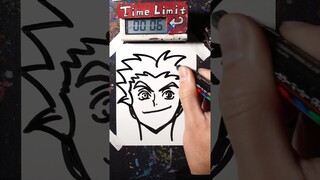 How to Draw BOKUTO in 30 Seconds