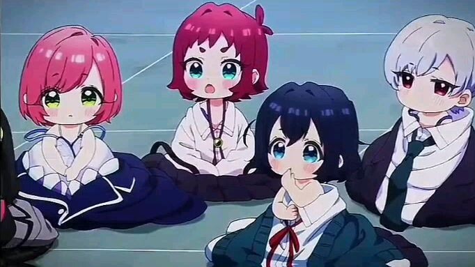 ketika pacar rentaro jadi bayi..😍😍