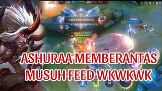 ASHURAA MEMBERANTAS MUSUH FEEDER WKWKWK:)