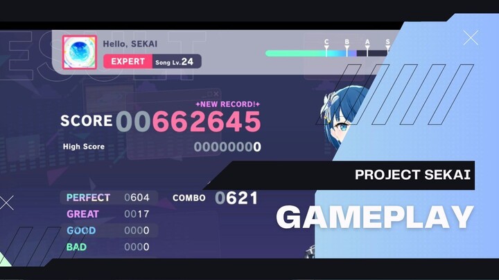 [Project Sekai: Colorful Stage!] Hello, SEKAI - DECO*27 (Vitural Singer ver) Expert Full Combo