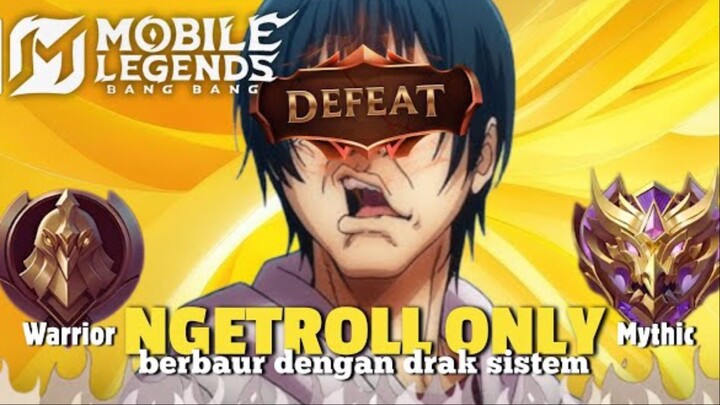DIANCEM NGE TROLL SAMA BOCIL