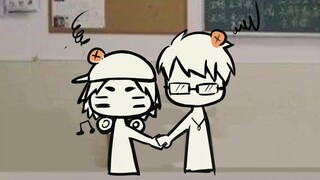 Congratulations to the two guests for their successful hand-in-hand relationship! ——Student Cool Guy