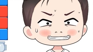 Who said Xiao Zi is smarter than me? I was sure to win, but Xiao Zi played dirty tricks on me!