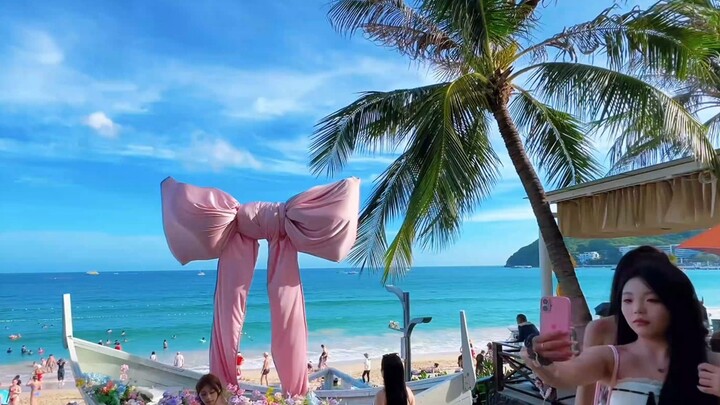 "Có rất nhiều nơi tuyệt vời để ngắm biển ở Trung Quốc, bạn thích nơi nào nhất~"