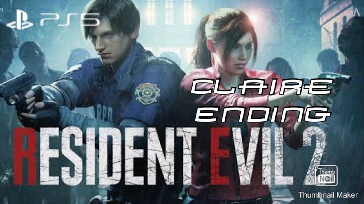 Resident Evil 2 ( Ps5 ) Claire - Walkthrough Ending