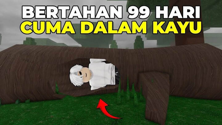 Aku Bertahan 99 Hari Cuma Di DALAM KAYU!