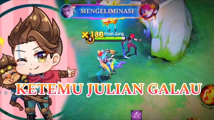 KETEMU JULIAN GALAU