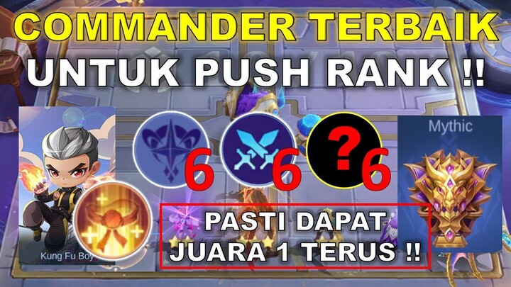 COMMANDER TERBAIK UNTUK PUSH RANK DI MAGIC CHESS YANG SEKARANG !! COMBO MAGIC CHESS TERKUAT 2024