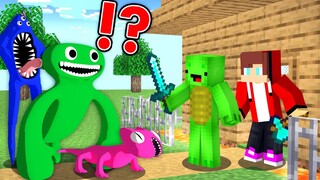 Dangerous Rainbow Friends vs Security House in Minecraft - Maizen JJ and Mikey