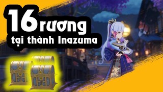 Tổng hợp 16 Rương ở thành INAZUMA | Genshin Impact