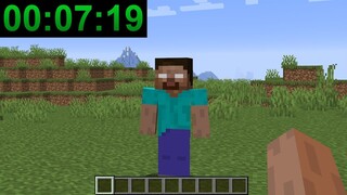 The FUNNIEST FAKE Minecraft Speedruns...