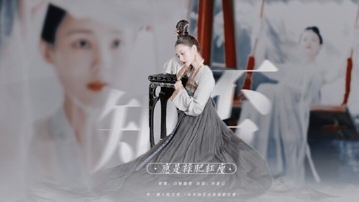 「 李一桐 x 陆文昔 」试问卷帘人 却道海棠依旧