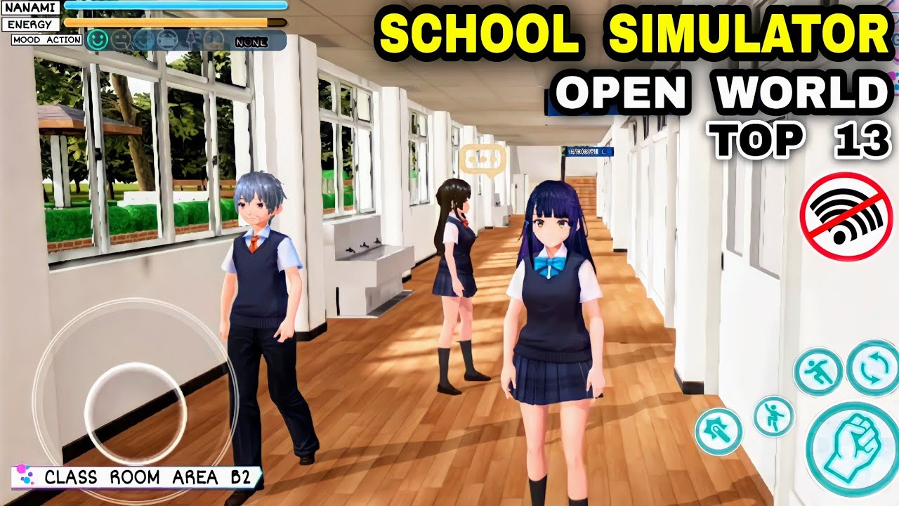 Top 13 Best SCHOOL SIMULATOR Games OPEN WORLD OFFLINE School Simulator Games  for Android iOS - Bilibili