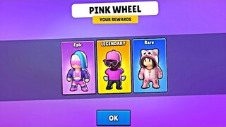 Stumble Guys New Pink Wheel Skins Opening 😍 I got All New Skins 😻 #stumbleguys