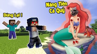 BÉ NOOB GẶP NÀNG TIÊN CÁ QUỶ ĐI MÊ HOẶC RỒI SÁT HẠI MỌI NGƯỜI TRONG MINECRAFT*BQTHANH BỊ MÊ HOẶC