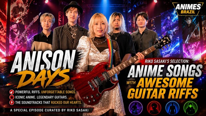 Anison Days – Riko Sasaki's Selection: Anime Songs with Awesome Guitar Riffs