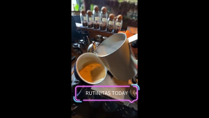 BARISTA RUTINITAS TODAY !!