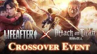 LifeAfter X Attack on Titan - Crossover Even/Gameplay