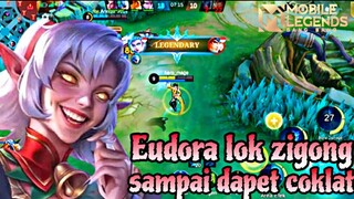 WTF !! EUDORA LOCKED ZILONG !! SAMPE COKLAT 🔥
