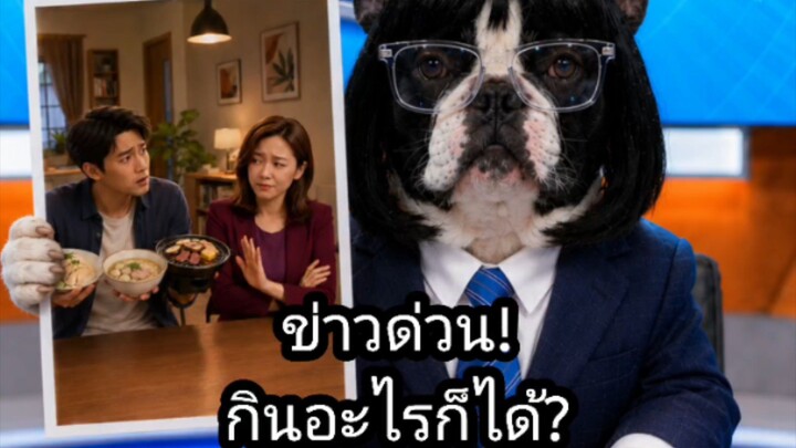 ‎[สำนักข่าว ASUJIAI] ข่าวด่วน! คดีกินอะไรก็ได้ #asujiai #funny #cat #dog