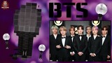 How to build a Cute BTS ARMY bomb in Minecraft!! (Ver. 3)