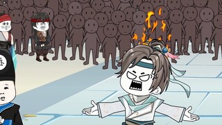 "I am a loyal minister!" 》5: Build the city wall with unlimited cement! #originalanimation#twodimens
