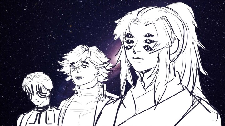 [Fanart]Demon slayer mixed with Sky: Children of Light