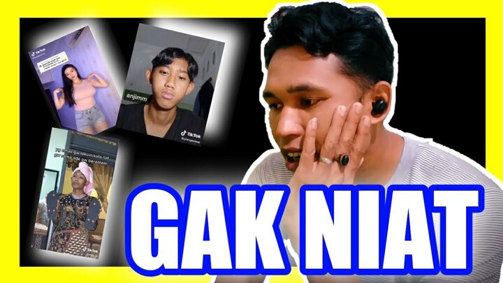 Reaction tiktok indonesia : males bikin judul