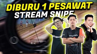 HOROR PARAH ! DIBURU 1 PESAWAT STREAM SNIPE DARI AWAL SAMPE AKHIR !! With @Bangpen & @Jeixy - PUBGM