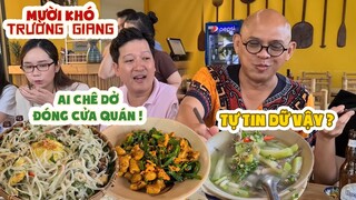 Color Man giả làm tiktoker đến quán Mười Khó review xem Trường Giang có TRẦM TRỒ !?!| Color Man Food