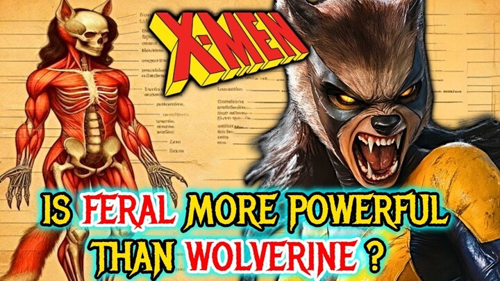 Feral (Female Wolverine) Anatomy Explored - Can She Really Defeat Wolverine In Hand To Hand Combat?