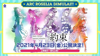 BanG Dream! Movie: Episode of Roselia - I: Yakusoku/Promise SIAP TAYANG 23 APRIL 2021!!