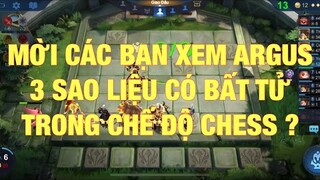 Bang bang chess - Đội hình mạnh như ĐẤU SĨ, có làm cho Argus 3 sao BẤT TỬ được.