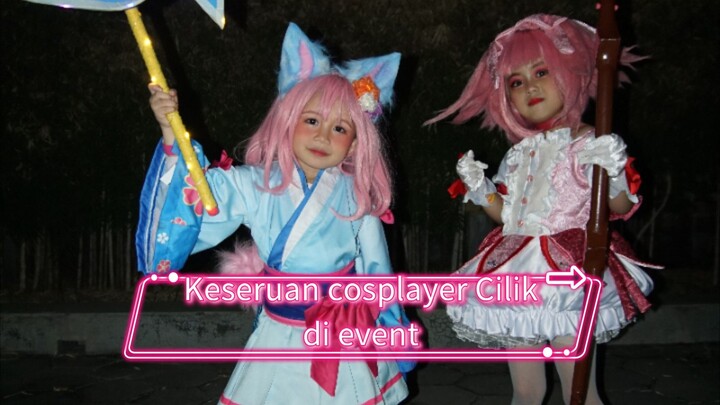 Keseruan cosplayer cilik di event moerufest #JPOPENT #bestofbest