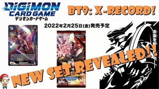 New Digimon TCG Set Revealed! BT9: X Record! (BIG Digimon TCG News)