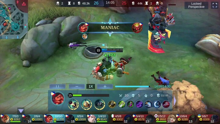 Maniac for the win