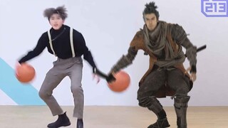 只狼也要模仿蔡徐坤打篮球！爆肝Key3天1000帧！你打蔡徐坤像只狼 @特效小哥