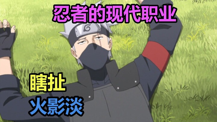 忍者们的现代职业
