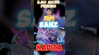 TUTORIAL KADITA SANZ #mpl #mobilelegends #mlbb #kadita