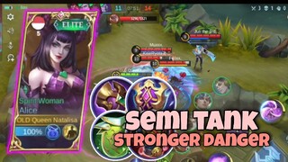 alice semi tank bikin lawan frustasi